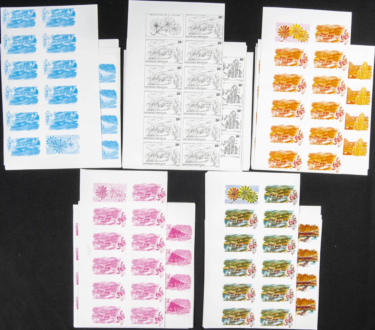 Lot 2629 - rwanda rwanda - IBERPHIL Auction #110. The Fournier Universe. Part 2 Lot 2629 - rwanda rwanda - IBERPHIL Auction #110. The Fournier Universe. Part 2