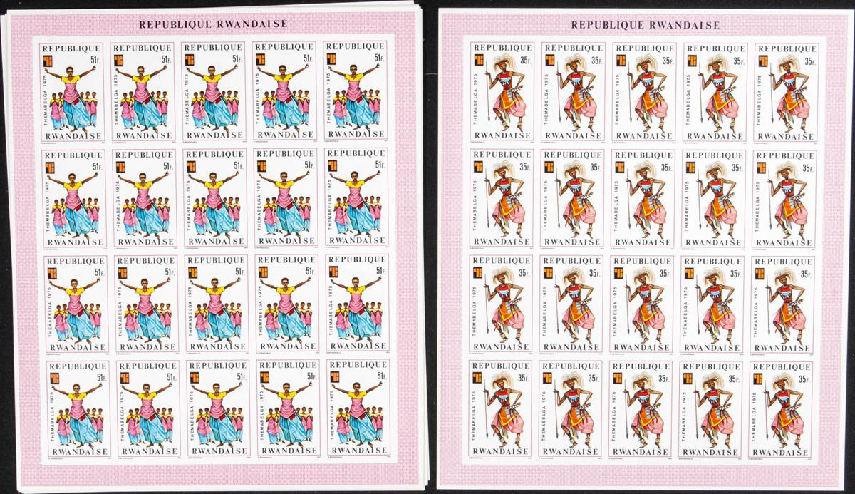 Lot 2630 - rwanda rwanda - IBERPHIL Auction #110. The Fournier Universe. Part 2 Lot 2630 - rwanda rwanda - IBERPHIL Auction #110. The Fournier Universe. Part 2