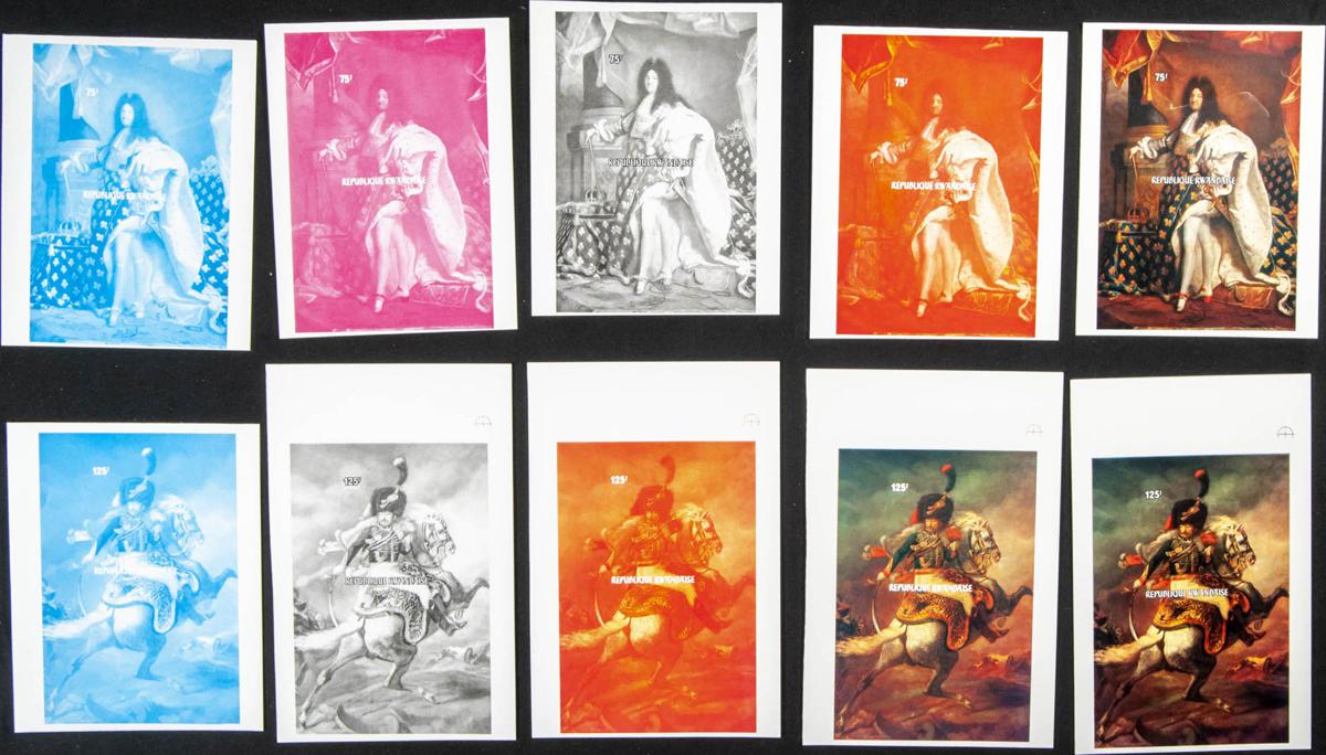 Lot 2635 - rwanda rwanda - IBERPHIL Auction #110. The Fournier Universe. Part 2 Lot 2635 - rwanda rwanda - IBERPHIL Auction #110. The Fournier Universe. Part 2