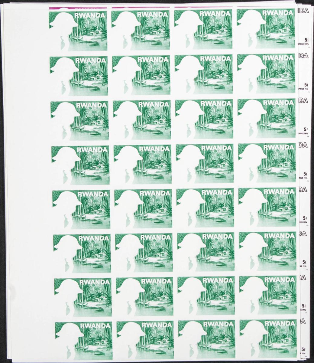 Lot 2643 - rwanda rwanda -  IBERPHIL Auction #110. The Fournier Universe. Part 2