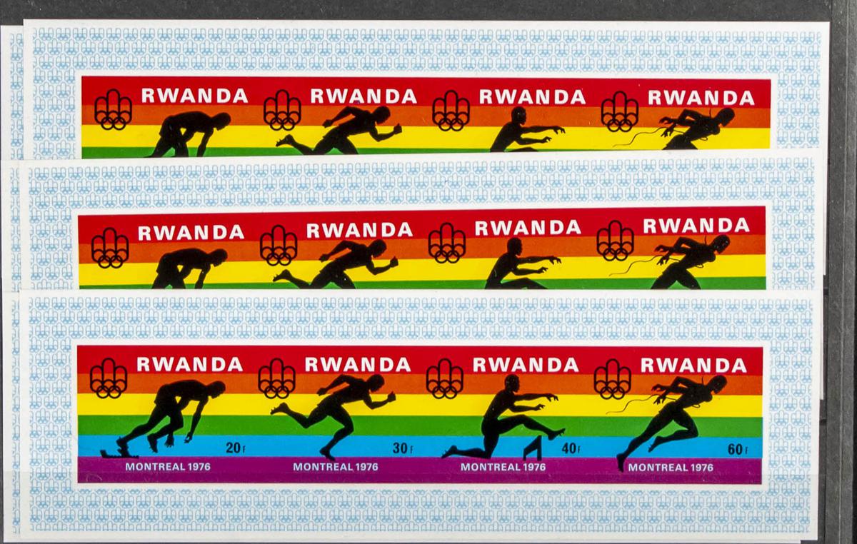 Lot 2653 - rwanda rwanda -  IBERPHIL Auction #110. The Fournier Universe. Part 2