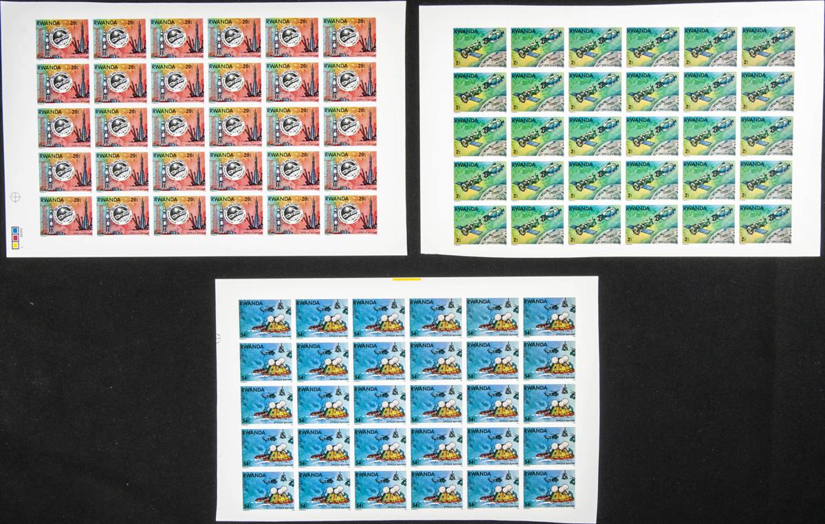 Lot 2655 - rwanda rwanda -  IBERPHIL Auction #110. The Fournier Universe. Part 2