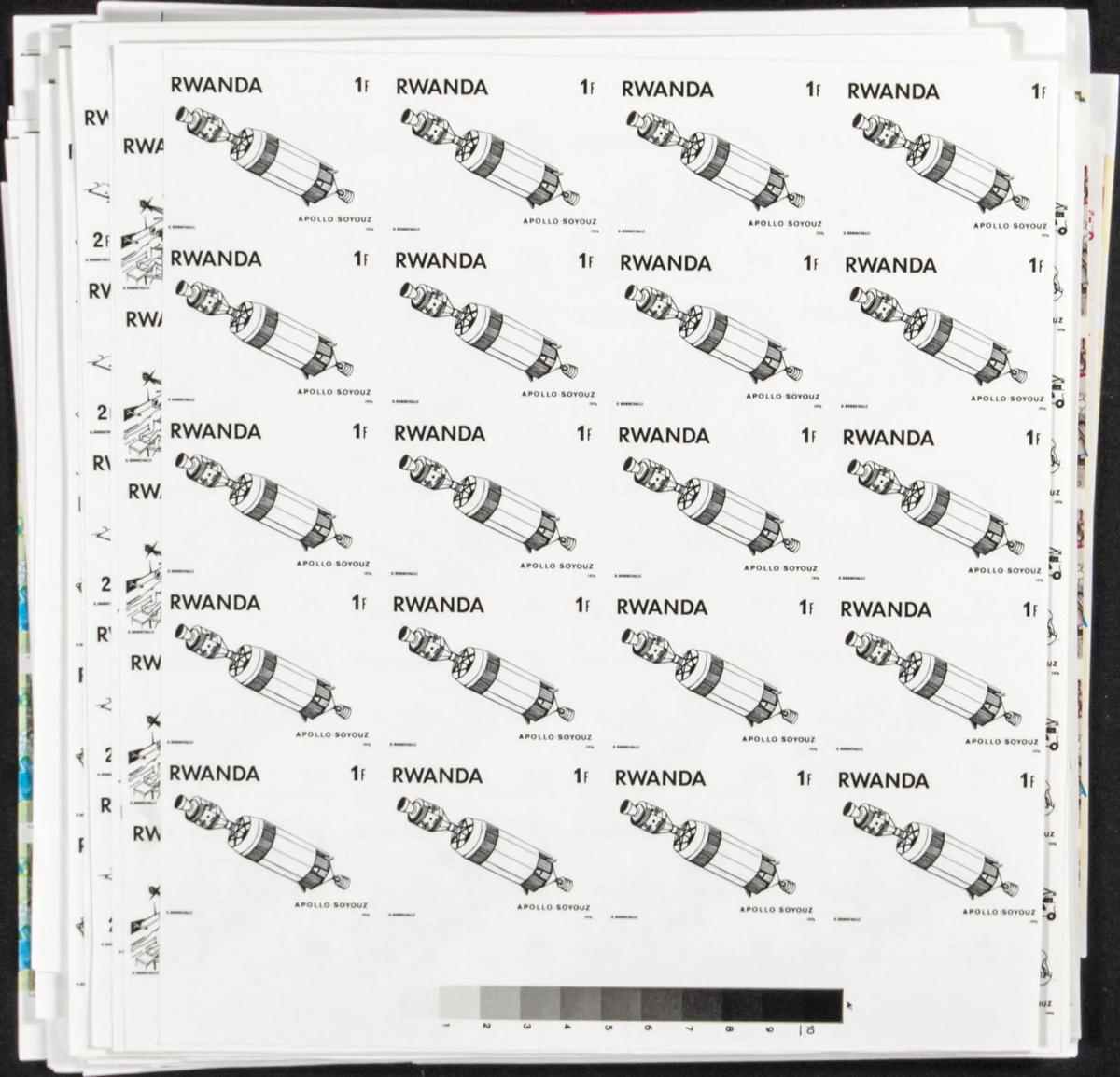 Lot 2656 - rwanda rwanda -  IBERPHIL Auction #110. The Fournier Universe. Part 2