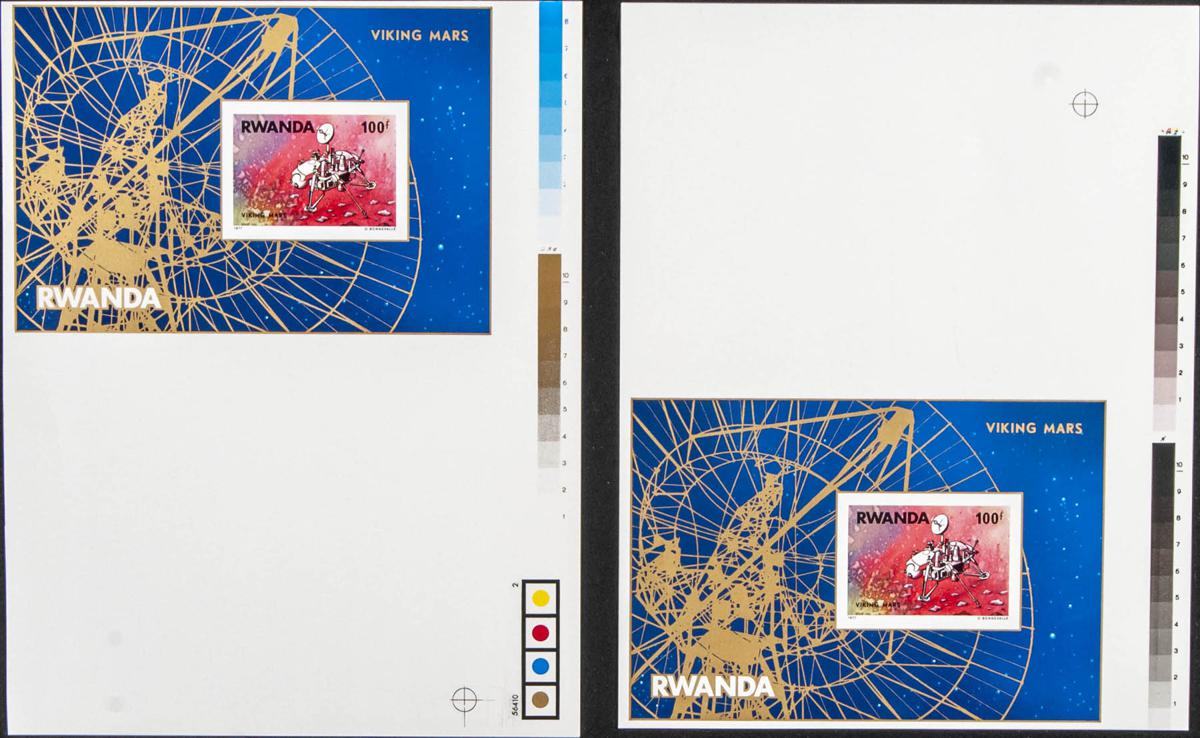 Lot 2665 - rwanda rwanda -  IBERPHIL Auction #110. The Fournier Universe. Part 2