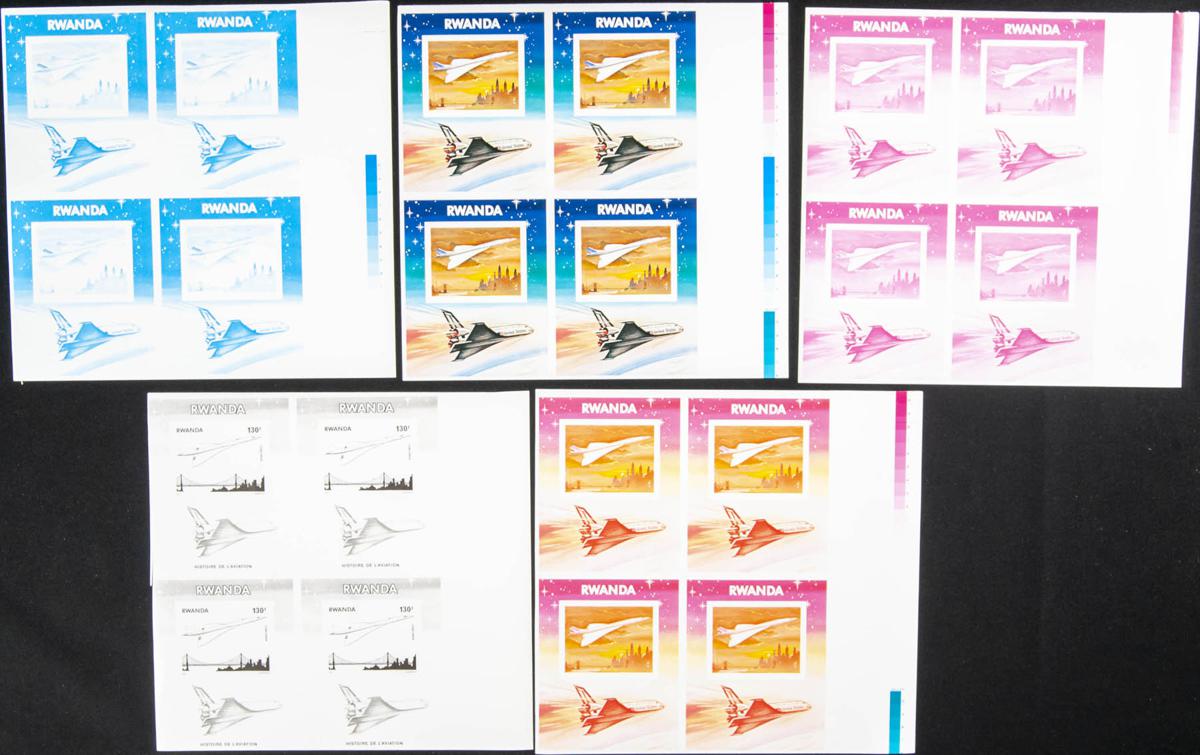Lot 2671 - rwanda rwanda -  IBERPHIL Auction #110. The Fournier Universe. Part 2