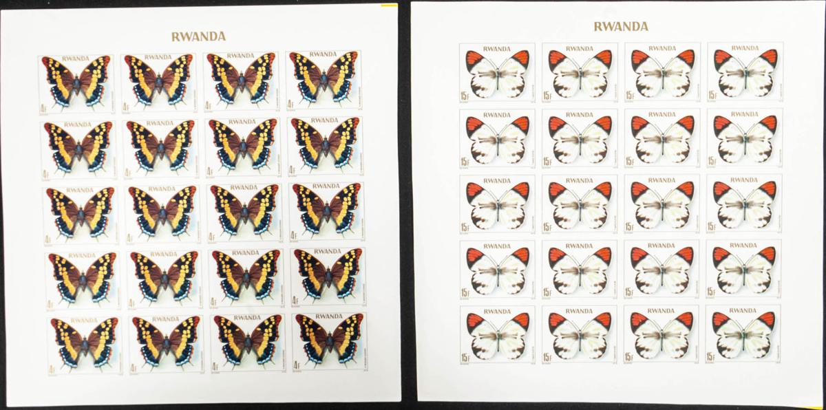 Lot 2672 - rwanda rwanda -  IBERPHIL Auction #110. The Fournier Universe. Part 2
