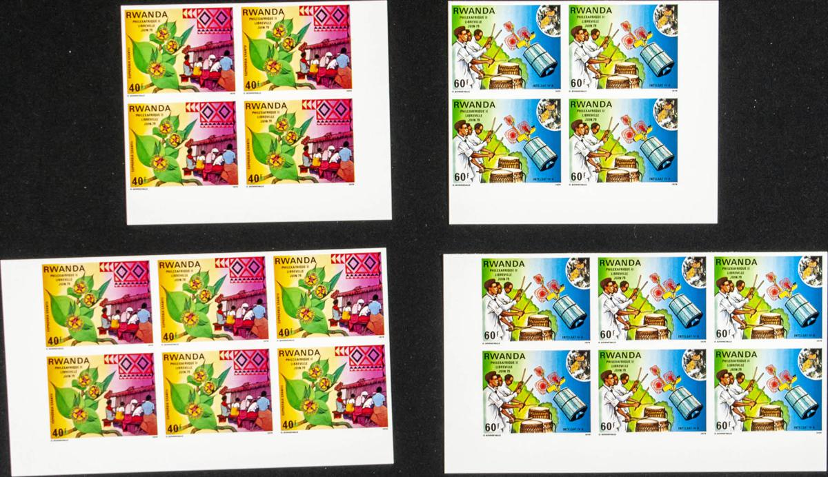 Lot 2674 - rwanda rwanda -  IBERPHIL Auction #110. The Fournier Universe. Part 2