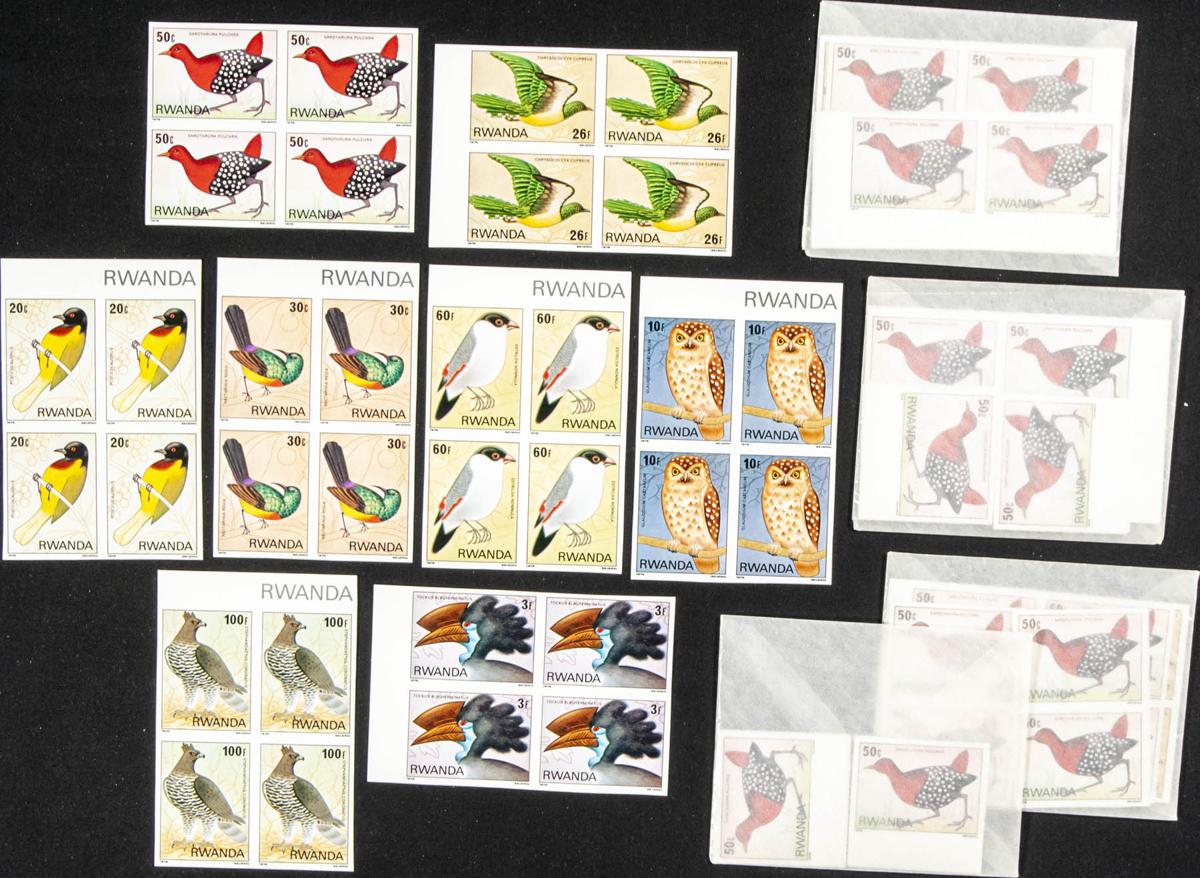 Lot 2682 - rwanda rwanda -  IBERPHIL Auction #110. The Fournier Universe. Part 2