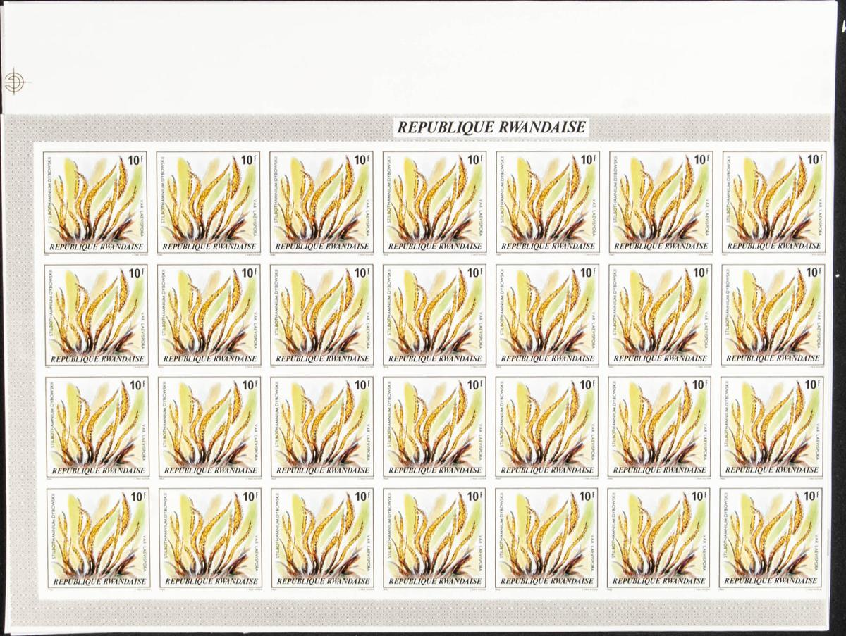 Lot 2687 - rwanda rwanda -  IBERPHIL Auction #110. The Fournier Universe. Part 2