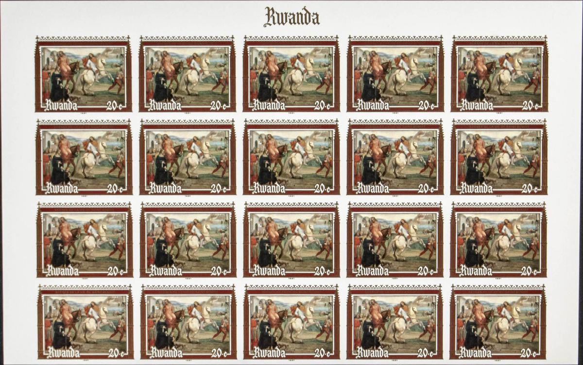 Lot 2699 - rwanda rwanda -  IBERPHIL Auction #110. The Fournier Universe. Part 2