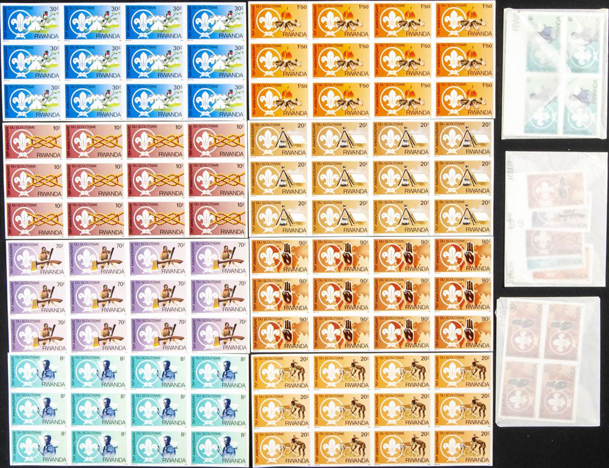 Lot 2703 - rwanda rwanda -  IBERPHIL Auction #110. The Fournier Universe. Part 2