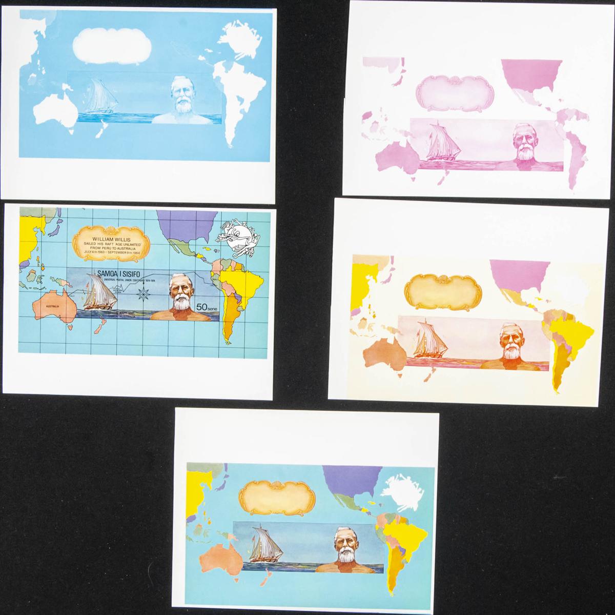 Lot 2707 - samoa samoa - IBERPHIL Auction #110. The Fournier Universe. Part 2 Lot 2707 - samoa samoa - IBERPHIL Auction #110. The Fournier Universe. Part 2
