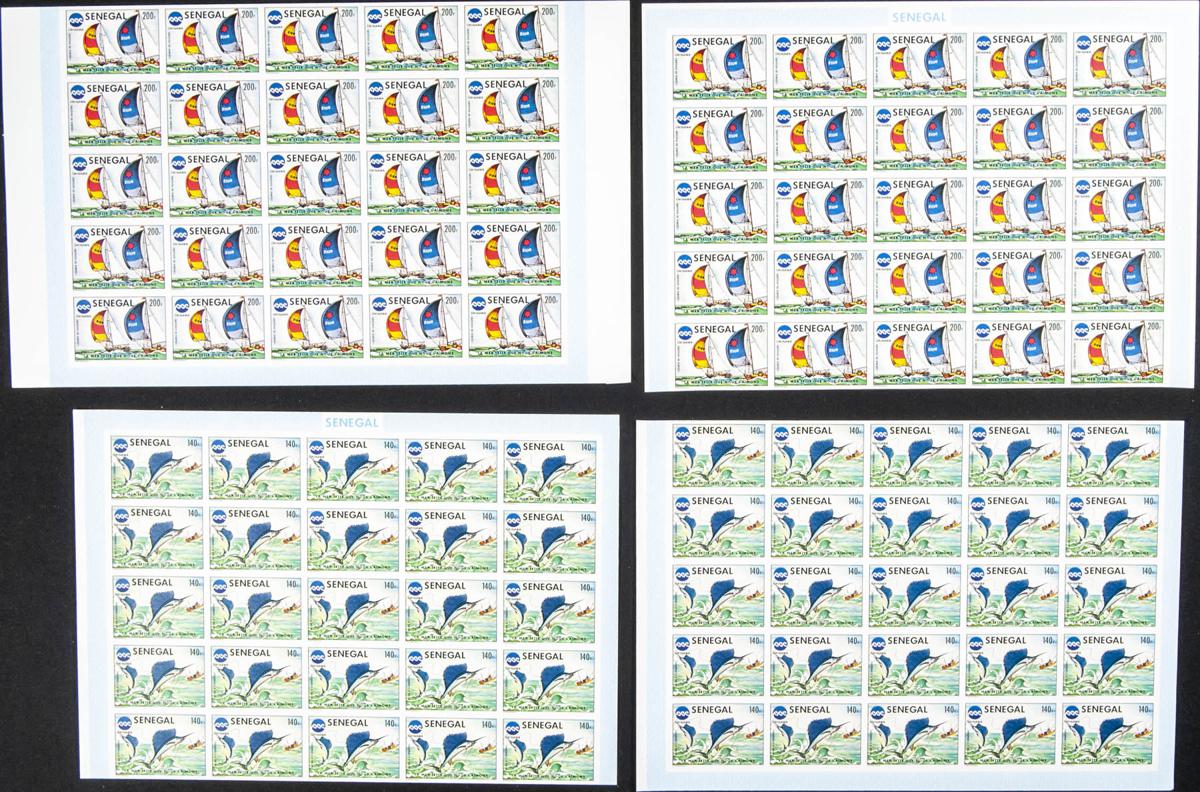 Lot 2737 - senegal senegal - IBERPHIL Auction #110. The Fournier Universe. Part 2 Lot 2737 - senegal senegal - IBERPHIL Auction #110. The Fournier Universe. Part 2