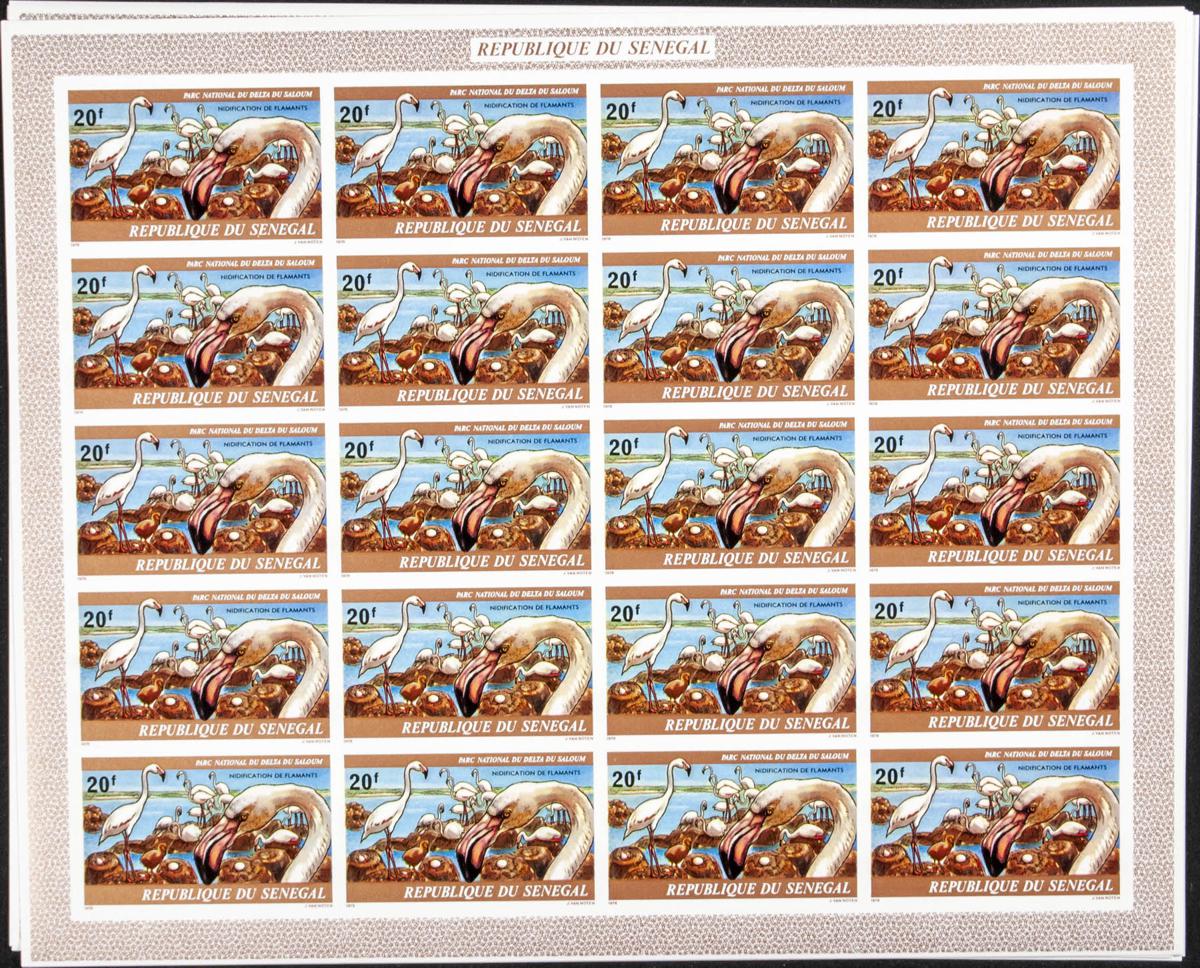 Lot 2746 - senegal senegal -  IBERPHIL Auction #110. The Fournier Universe. Part 2