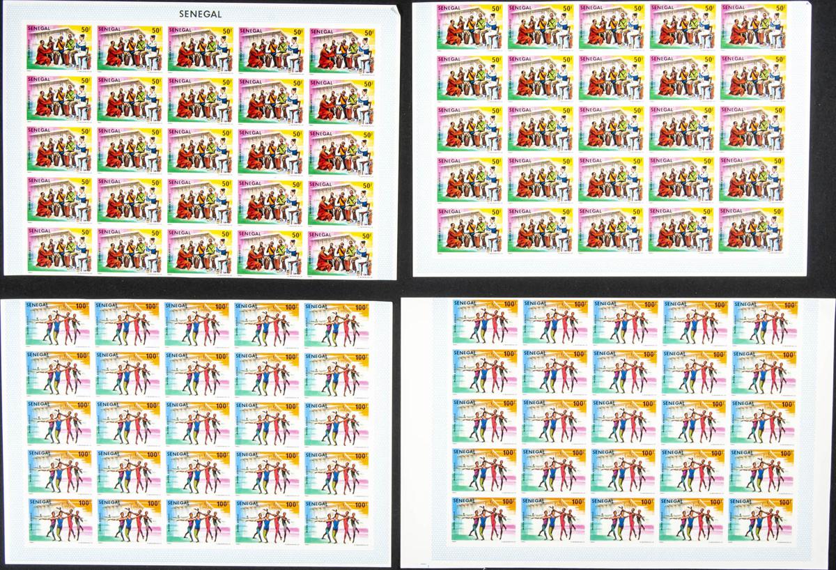 Lot 2753 - senegal senegal -  IBERPHIL Auction #110. The Fournier Universe. Part 2