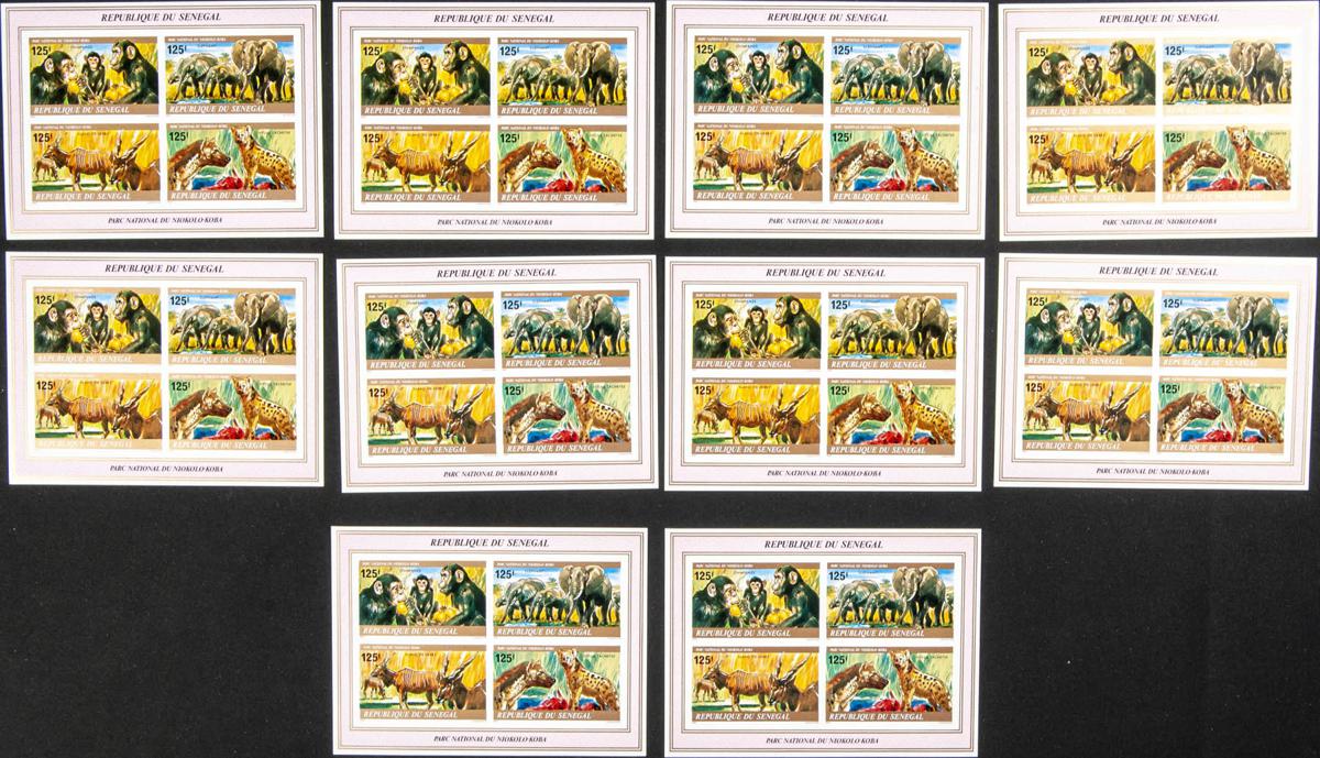 Lot 2758 - senegal senegal -  IBERPHIL Auction #110. The Fournier Universe. Part 2