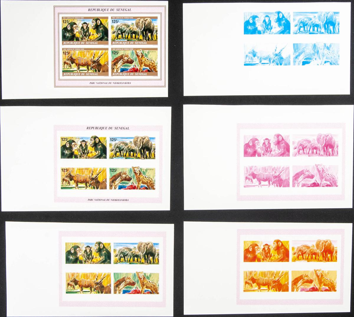 Lot 2759 - senegal senegal -  IBERPHIL Auction #110. The Fournier Universe. Part 2