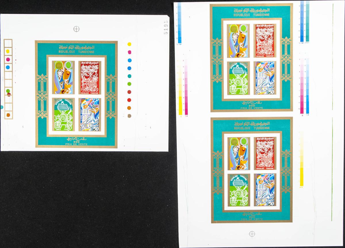 Lot 2787 - Tunisia Tunisia -  IBERPHIL Auction #110. The Fournier Universe. Part 2
