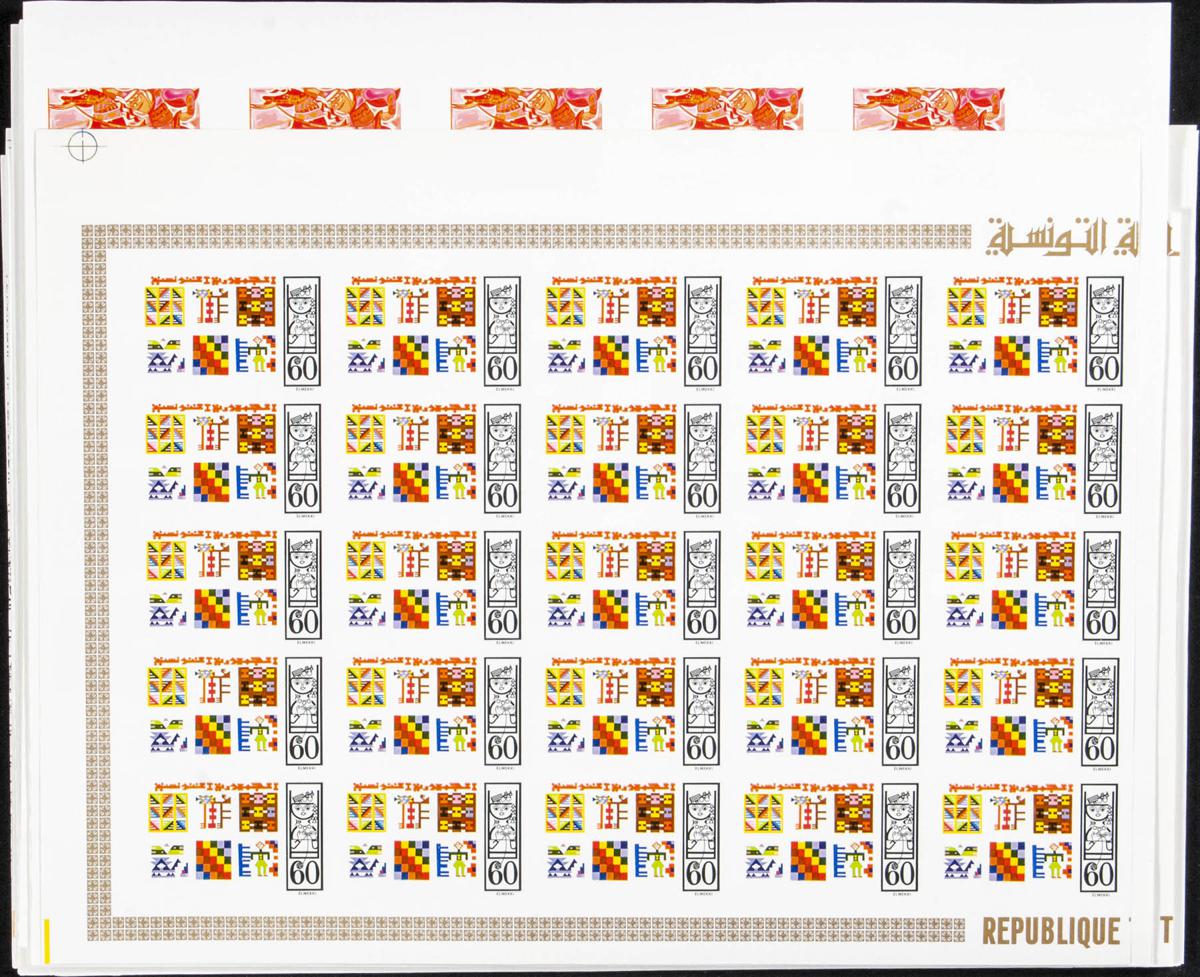 Lot 2806 - Tunisia Tunisia -  IBERPHIL Auction #110. The Fournier Universe. Part 2