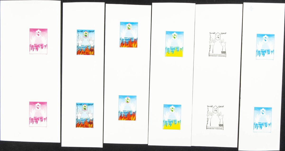 Lot 2882 - Tunisia Tunisia -  IBERPHIL Auction #110. The Fournier Universe. Part 2