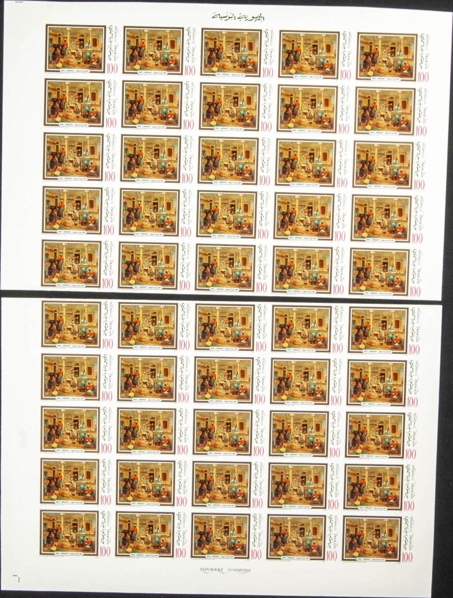 Lot 2887 - Tunisia Tunisia -  IBERPHIL Auction #110. The Fournier Universe. Part 2