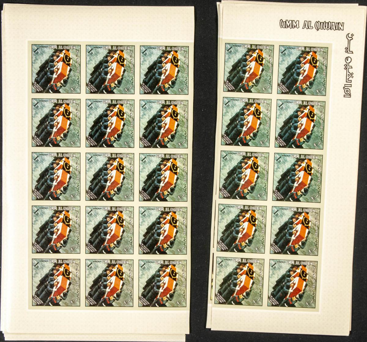 Lot 2949 - Southeast Arabia Umm Al Qiwain Southeast Arabia Umm Al Qiwain - IBERPHIL Auction #110. The Fournier Universe. Part 2 Lot 2949 - Southeast Arabia Umm Al Qiwain Southeast Arabia Umm Al Qiwain - IBERPHIL Auction #110. The Fournier Universe. Part 2