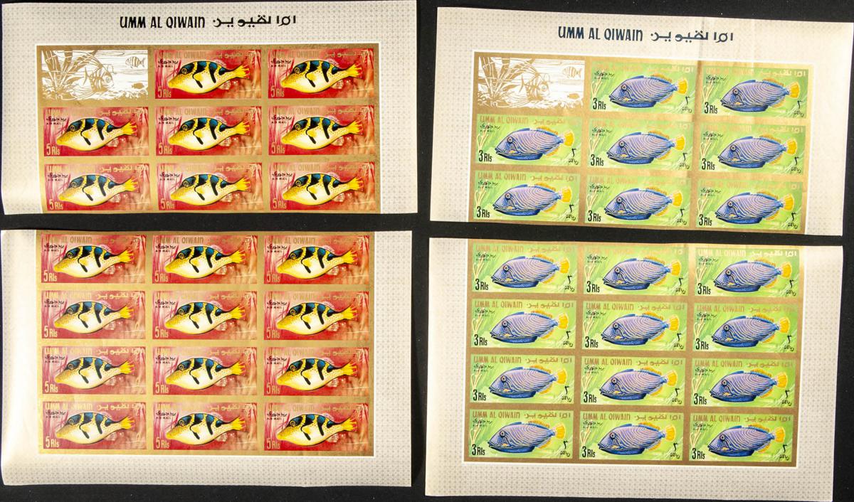 Lot 2957 - Southeast Arabia Umm Al Qiwain Southeast Arabia Umm Al Qiwain - IBERPHIL Auction #110. The Fournier Universe. Part 2 Lot 2957 - Southeast Arabia Umm Al Qiwain Southeast Arabia Umm Al Qiwain - IBERPHIL Auction #110. The Fournier Universe. Part 2