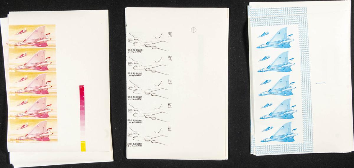 Lot 2970 - Southeast Arabia Umm Al Qiwain Southeast Arabia Umm Al Qiwain -  IBERPHIL Auction #110. The Fournier Universe. Part 2