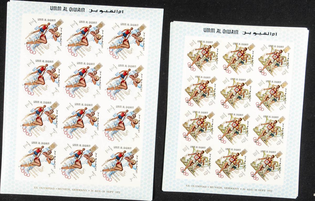 Lot 2976 - Southeast Arabia Umm Al Qiwain Southeast Arabia Umm Al Qiwain -  IBERPHIL Auction #110. The Fournier Universe. Part 2