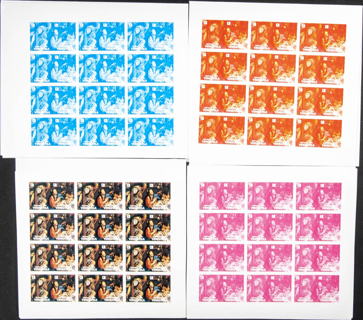 Lot 2985 - Venezuela Venezuela -  IBERPHIL Auction #110. The Fournier Universe. Part 2