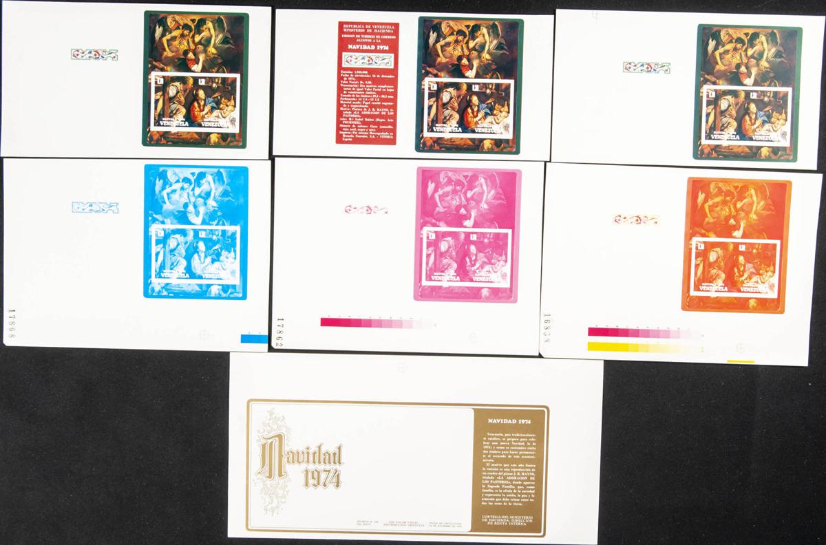 Lot 2987 - Venezuela Venezuela -  IBERPHIL Auction #110. The Fournier Universe. Part 2
