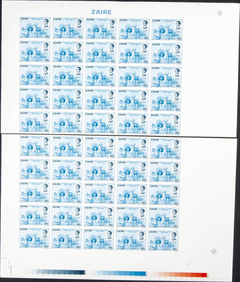 Lot 3014 - zaire zaire - IBERPHIL Auction #110. The Fournier Universe. Part 2 Lot 3014 - zaire zaire - IBERPHIL Auction #110. The Fournier Universe. Part 2