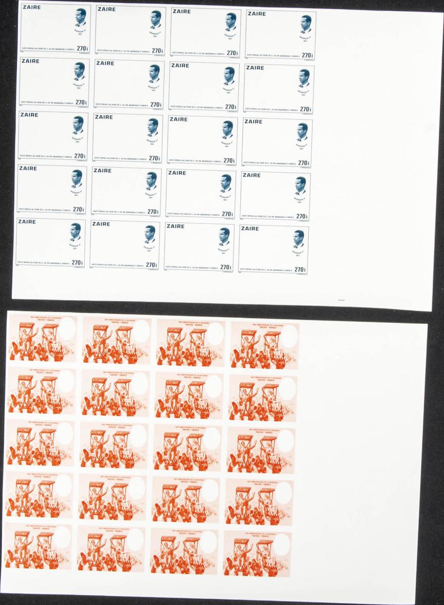 Lot 3015 - zaire zaire - IBERPHIL Auction #110. The Fournier Universe. Part 2 Lot 3015 - zaire zaire - IBERPHIL Auction #110. The Fournier Universe. Part 2
