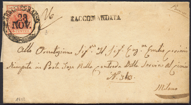 Lot 1 - Austria Lombardy & Veneto  -  Briefmarken Stilus e.U. 14. Auktion