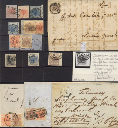 Lot 274 - Austria issue 1850 - Briefmarken Stilus e.U. 15. Auktion Lot 274 - Austria issue 1850 - Briefmarken Stilus e.U. 15. Auktion