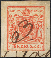 Lot 287 - Austria issue 1850 -  Briefmarken Stilus e.U. 15. Auktion