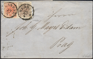 Lot 293 - Austria issue 1850 -  Briefmarken Stilus e.U. 15. Auktion