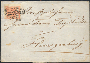Lot 294 - Austria issue 1850 -  Briefmarken Stilus e.U. 15. Auktion