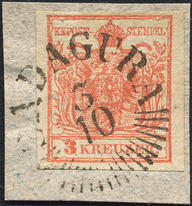 Lot 298 - Austria issue 1850 -  Briefmarken Stilus e.U. 15. Auktion