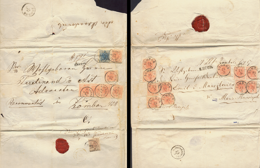 Lot 303 - Austria issue 1850 - Briefmarken Stilus e.U. 15. Auktion Lot 303 - Austria issue 1850 - Briefmarken Stilus e.U. 15. Auktion