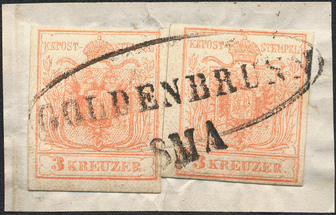 Lot 304 - Austria issue 1850 - Briefmarken Stilus e.U. 15. Auktion Lot 304 - Austria issue 1850 - Briefmarken Stilus e.U. 15. Auktion