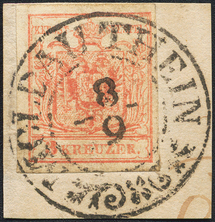 Lot 307 - Austria issue 1850 - Briefmarken Stilus e.U. 15. Auktion Lot 307 - Austria issue 1850 - Briefmarken Stilus e.U. 15. Auktion