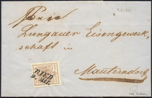 Lot 325 - Austria issue 1850 - Briefmarken Stilus e.U. 15. Auktion Lot 325 - Austria issue 1850 - Briefmarken Stilus e.U. 15. Auktion