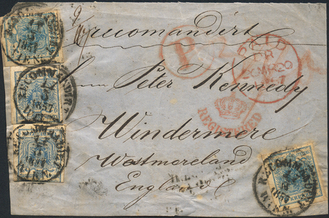 Lot 341 - Austria issue 1850 -  Briefmarken Stilus e.U. 15. Auktion