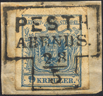 Lot 343 - Austria issue 1850 -  Briefmarken Stilus e.U. 15. Auktion
