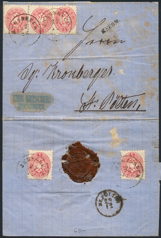 Lot 376 - Austria - Briefmarken Stilus e.U. 15. Auktion Lot 376 - Austria - Briefmarken Stilus e.U. 15. Auktion