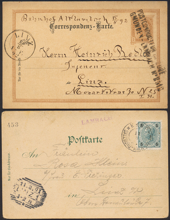 Lot 405 - Austria - Briefmarken Stilus e.U. 15. Auktion Lot 405 - Austria - Briefmarken Stilus e.U. 15. Auktion