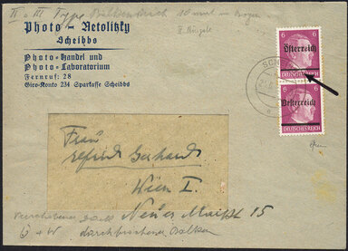 Lot 459 - Austria - Briefmarken Stilus e.U. 15. Auktion Lot 459 - Austria - Briefmarken Stilus e.U. 15. Auktion