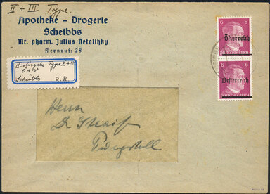 Lot 460 - Austria - Briefmarken Stilus e.U. 15. Auktion Lot 460 - Austria - Briefmarken Stilus e.U. 15. Auktion