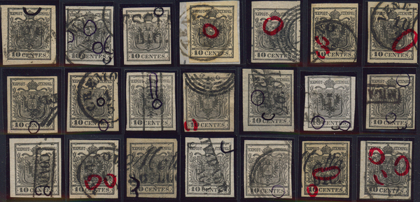 Lot 549 - Austria Lombardy & Veneto Italy Lombardy & Veneto - Briefmarken Stilus e.U. 15. Auktion Lot 549 - Austria Lombardy & Veneto Italy Lombardy & Veneto - Briefmarken Stilus e.U. 15. Auktion